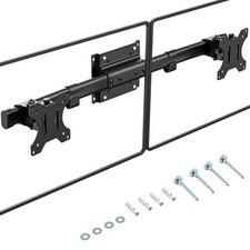 PUTORSEN Dual Monitor Wall Mount, Horizontal Assembly Mount for 2 Monitor Scr... picture