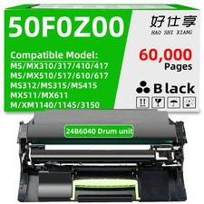 50F0Z00 Drum Unit Compatible for Lexmark MX317 MX417 MX517 MX617 MS317 MS417 picture