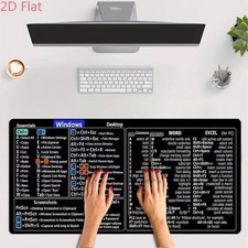 2D Flat Mouse Pad Desk Mat Computer Mat Extended Large Gaming Mouse Pad, Deskt picture