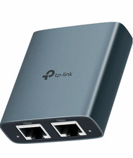 TP-Link EH210 2-Port Gigabit Ethernet Splitter, Aluminum Case, USB-C Power picture