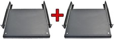 Pack 2 PCS X 2U Rack Mount Adjustable Pull-Out Sliding Keyboard Mouse Shelf Tray picture