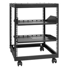 12U 4 Post Open Frame Server Rack Network Enclosure 23''-40'' Adjustable picture