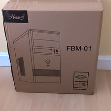 Rosewill FBM-01 MicroATX Mini Tower PC Case Black Steel USB/Audio Headphone picture