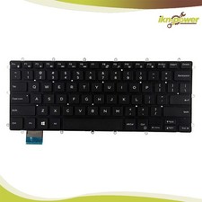 Keyboard Backlit Fit Dell Inspiron 7368 7370 7373 7375 7378 7472 7572 7580 US picture