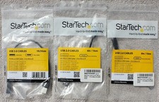 3 Quality StarTech.com USB A Male to Micro USB B Male Cables 2-6