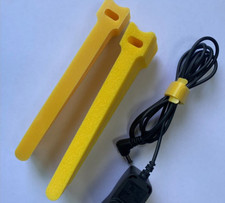 6- Color Microfiber  Straps Hook Loop Reusable Fastening Cable  Ties Wholesale picture