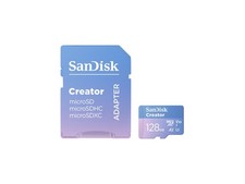 SanDisk Extreme microSD+SD/s Creator Secure Digital (SD) 128 SDSQXAA-128G-GN6MS picture