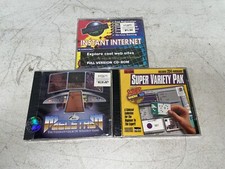 Lot of 3 251 PC CD-ROM Games Programs for Windows 90s Software INSTANT INTERNET picture