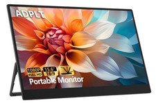 AdplT Upgraded 15.6 Inch FHD 1080P IPS Portable Monitor, Super Slim Laptop Monit picture