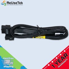 Universal 8-Pin Modular PSU to Dual 8-Pin (6+2) PCIe GPU Power Cable | 26 Inches picture