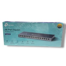 TP-Link TL-SG116 16-Port Gigabit Ethernet Unmanaged Network Switch New Sealed picture
