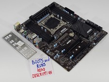 [READ DESCRIPTION] MSI X99A RAIDER Intel X99 ATX LGA 2011-V3 DDR4 Motherboard picture