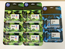 HP 564 Ink Cartridges Lot N9H57FN 2019 Genuine OEM Cyan Magenta Yellow Black picture