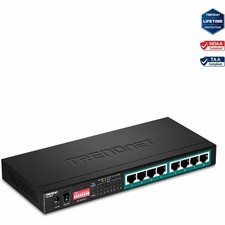 TRENDnet TPE-LG80 8-Port Gigabit PoE Ethernet Switch picture