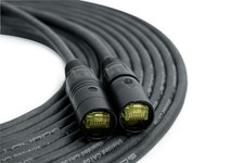 SoundTools SuperCAT Professional Grade Shielded CAT5e etherCON Cable 1m, Black picture