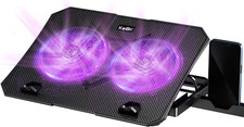 Keibn Upgrade Laptop Cooling Pad, Keibn Laptop Cooler 2 Fans for 10-15.6 Inch La picture