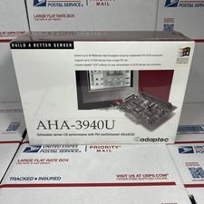 Vintage Adaptec Multi Channel Ultra Wide SCSI PCI Card AHA-3940U ( NEW / SEALED) picture