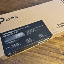 TP-Link 18-Port Gigabit Rackmount Switch with 16 PoE+ TL-SG1218MP picture