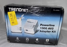 TRENDnet TPL-422E2K Powerline 1300 AV2 Adapter Kit, Includes 2x TPL-422E-SEALED picture