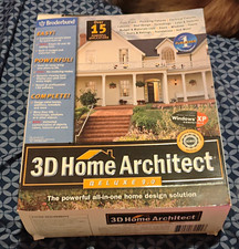 Broderbund 3D Home Architect Deluxe 5.0 CD Home Design for Windows 98/Me/2000/XP picture