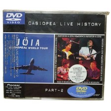 Casiopea Live History Part-2 DVD with Sticker & Obi 2-Disc Collection Japan picture