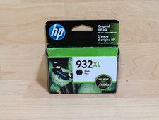 SEALED NEW HP 932XL Black CN053AN Option 140 OEM Ink Boxed - EXP 2021 picture