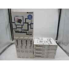 MICROSOFT Windows 2000 Server w/5 Client Access License, NEW Sealed boxes picture
