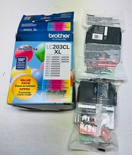 Brother LC 203CL XL  Ink Cartridges New 2 Pack Magenta,  Cyan 4/2025High Yield picture