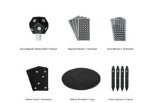 Universal 6mm 3D Scanning Accessory Kit  Turntable, Marker Balls, Cards, Columns picture