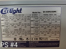 Enlight PS04 450W EN-450P5 20+4PIN 2x SATA PC Power Supply picture