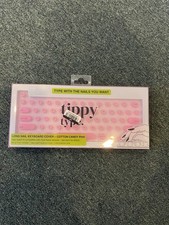 tippy type Keyboard Cover Compatible with Mac - Cotton Candy Pink: Flexible picture