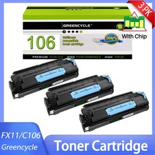 3PK FX-11 CRG106 Toner Cartridge For Canon 106 Imageclass MF6590 MF6595 MF6580 picture