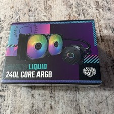 Cooler Master MasterLiquid 240L Core 240mm Close-Loop AIO Liquid Cooler, ARGB picture