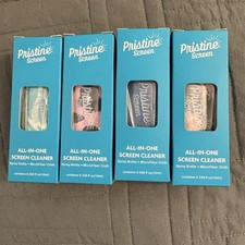 Pristine Screen Cleaner Kit Spray Bottle + Microfiber Cloth 10ml (pack of 4) picture
