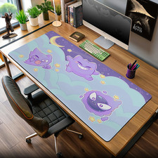 Pokemon Gengar Dreamscape Gaming Mouse Pad Desk Accessories picture