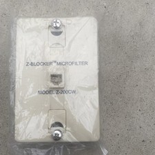 Excelsus Technologies Z-Blocker Microfilter Model Z-200CW DSL Filter New Sealed  picture