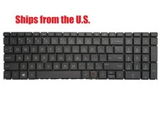 For HP Envy 17t-ch100 US Black Keyboard Original New Backlit picture