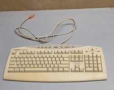 Compaq Presario SK-2700 Internet Keyboard PS/2 Beige Multimedia Keyboard 340740- picture