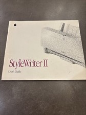 Apple StyleWriter II User’s Guide - 030-2637-B - 39 Pages - New picture