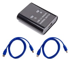 1Printer Sharing Switch Manual Switcher Adapter 2 Computer Share 1 Printer Sc... picture