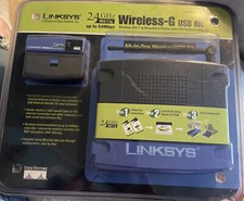 Linksys WKUSB54-BP All-in-One Wireless-G USB Kit picture