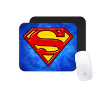 Superman Caped Superhero Silhouette Desk Mat Non-Slip Gaming Mouse Pad picture