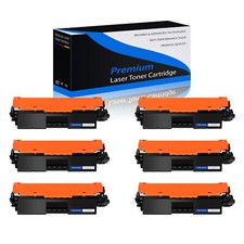 6 PACK - Black CRG051H Toner For Canon 051H IMAGECLASS LBP162dw MF264dw picture