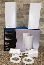 2 Pack of Linksys MX10 Velop AX Whole Home Wi-Fi 6 System - MX10600 AX5300 picture