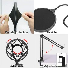 ANKUKA USB Studio Pro Condenser Mic Kit for PC Streaming and Podcast picture