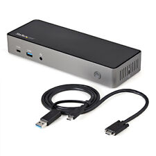StarTech 85W USB-C & USB-A Dock with DisplayPort & 4K @ 60Hz HDMI DK31C3HDPD picture