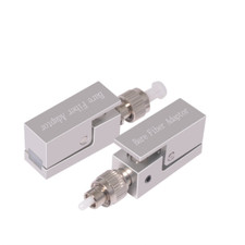 FC square bare fiber adapter coupler flange multiple inside diameters optional picture