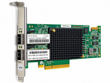 IBM Emulex 00E3496 PCIe x8 Dual Port 2x 16Gb FC SFP+ Server Adapter Full Profile picture