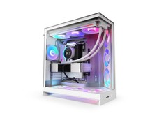 NZXT CM-H92FW-R1 White SGCC / Tempered Glass Mid-Tower Case (Computer Cases - AT picture
