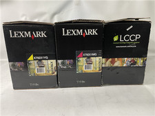 Lexmark X792 Extra High Yield Toner Set CMYK 20000 Page Genuine OEM New picture